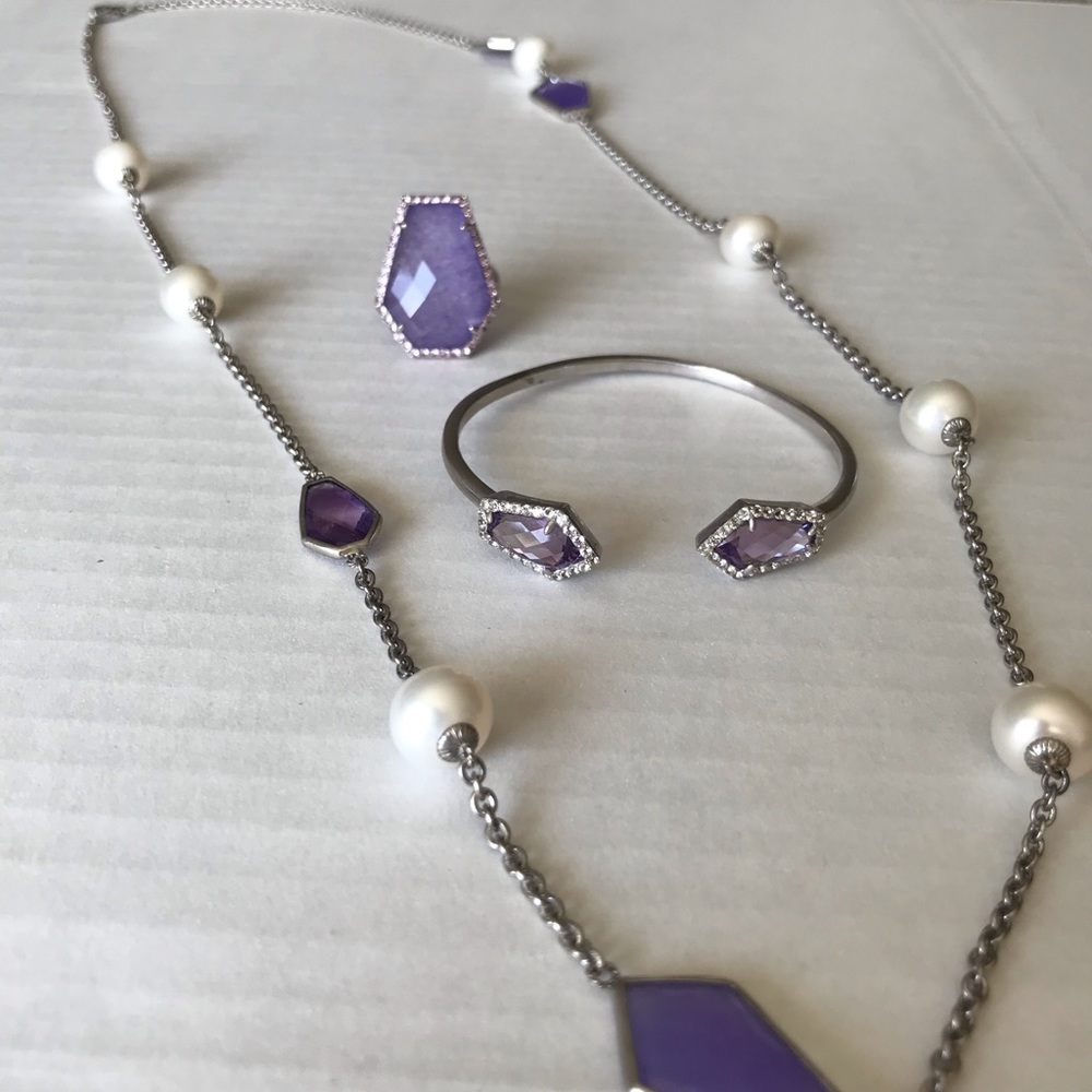 Kenneth Jay Lane matching set